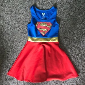 Hot Topic Superman Pull On Skater Dress